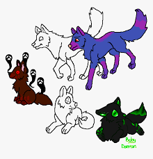 Pin on anime wolf girl. The Purple Wolf Is My First Oc Yay Gacha Life Boy Wolf Hd Png Download Kindpng