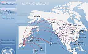 Air china plans to operate passenger and cargo, in both directions, from beijing (pek) to los angeles (lax) to san francisco. Usa Air Route Map