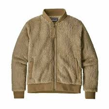 Patagonia Womens Los Gatos Bomber Fleece Jacket 25240 El Cap Khaki Small Nwt Bomber Jacket Patagonia Womens Jackets
