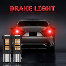 On the wifes 97, her brake light is staying on. 1pc Red Strobe Flashing Car Led W21 5w 7443 T20 1157 Ba15d 1156 P21w Srck Led Replacement Bulbs For Car Brake Tail Lights 12v Signal Lamp Aliexpress