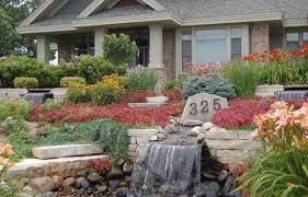 You could catch a bus and exciting place is location is great fun 25 Rock Garden Designs Landscaping Ideas For Front Yard Home And Gardens