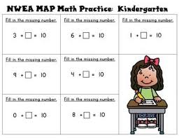 Nwea Map Math Practice Kinder And First Grade If You Are Searching For A Map Test Preparation For The Nwea Map Math Practi Map Math Math Practices Nwea Math