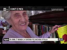 85 anni, è Wanda la sardina più anziana d'italia