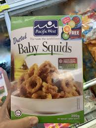 Similar To Our Product Pacific West Calamari Rings Are Kept Frozen Before Frying Packaging Is A Box Secondary Packaging So Actual Size Frozen Tasting Food