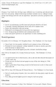 Professional Tour Guide Templates To Showcase Your Talent Myperfectresume