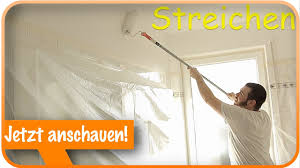 Decke Und Wande Streichen I Streichen Tipps Tricks Badezimmer Hd Youtube