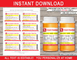 Download medication list template 02 (98 kb) download medication list template 03 (48 kb) download medication list template 04 (54 kb) download medication list template 05 (45 kb) Gag Prescription Label Templates Printable Chill Pills Funny Gag Gift