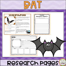 Bat Research Pages Read And Write About 7 Different Bats Reading Writing Informational Passage Writing
