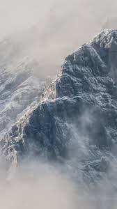 Mountains In Fog Wallpaper Iphone Android Desktop Backgrounds Panoramic Photography Snow Images Nature Wallpaper