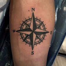 125 Best Compass Tattoos For Men Cool Design Ideas 2021 Compass Tattoo Compass Rose Tattoo Compass Tattoo Men