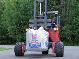 Picture of 2 yards of dirt. Cubic Yard Bag Delivery Ottawa Greely Sand Gravel Inc