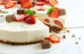Philadelphia Torte Erdbeer Schoko Von Philadelphia Chefkoch Rezept Philadelphia Torte Kuchen Und Torten Leckere Torten