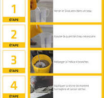 SIKA - Résine d'adhérence - SikaLatex Evolution - Résine d'accrochage pour  l'adhérence et l'étanchéité des mortiers et enduits - Prêt à l'emploi - ...