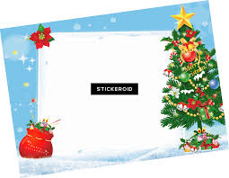 The clip art image is transparent background and png format which can be easily used for any free creative project. Merry Christmas Frame Tree Gifts Christmas Photo Frames Psd Clipart Full Size Clipart 362536 Pinclipart