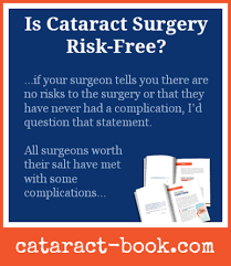 Is Cataract Surgery Risk Free If Your Surgeon Tells You There Are No Risks To The Surgery Or That They Cataract Surgery Cataract This Or That Questions