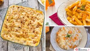 Ma ciò che la rende. 3 Primi Piatti Con La Zucca Ricetta It