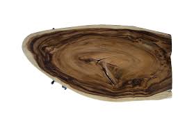 Shop online today at best prices. Atlas Coffee Table Burnt Edges Chamcha Wood Metal Natural