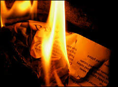 Image result for burning paper