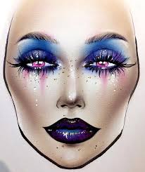 Makeup Face Drawing At Getdrawings Com Free For Personal