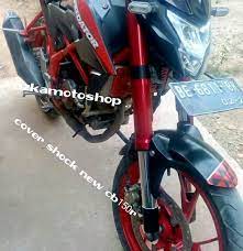 Jual Cover Shock Up Side Down Honda New Cb150r Di Lapak Azkamotoshop Palembang Bukalapak