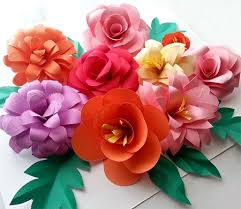 That way, you'll be able to see what paper works best with your flowers. Home Dzine Crafts Use Coloured Card To Make Fun Flowers