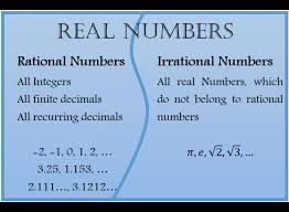 C) irrational numbers if written in decimal forms don't terminate and don't repeat. Meaning And Definition Of Real Numbers Rational Numbers And Irrational Numbers Class 9 Ncert Maths Number Systems 15067215 Meritnation Com