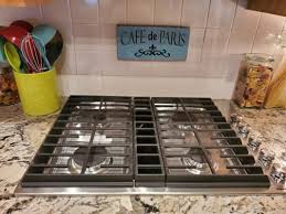 4 burner gas downdraft cooktop with