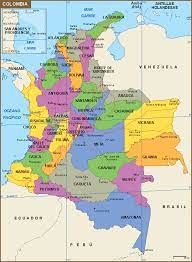 This are the image of the table and map. Colombia Mapa Vector World Maps