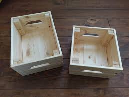 Knagglig Crate In Custom Size A How To Ikea Hackers Ikea Crates Ikea Hackers Crates