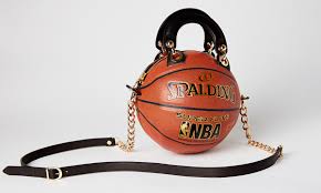Clip~on basketball clutch (andrea ball). Andrea Bergart S Spalding Basketball Bag Bagaddicts Anonymous
