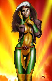 Rogue sexy Marvel X-men fantasy hero comics art 11x17 pinup print Dan  DeMille | eBay
