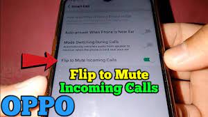 How To Enable Flip To Mute Incoming Calls In Oppo A5s In 2021 Switch Phone Incoming Call Flipping