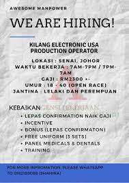 Therapist spinal alignment (melaraskan tulang) diperlukan di johor bahru (rm 2500) adakah anda berminat untuk belajar seni melaraskan tulang belakang? Job Vacancy Johor Bahru Kerja Kosong Johor Bahru Home Facebook