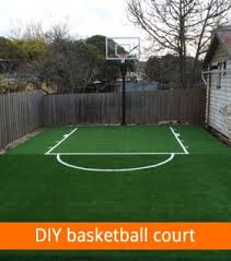 Don't attempt to glue the joints down directly to the foam, as each piece will move independently when you walk over the new lawn and this will make the joints visible. Basketball Artificial Turf Artificial Grass For Basketball Court Basketball Court Backyard Backyard Basketball Diy Basketball Court