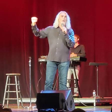 If you ever have a chance to hear Guy Penrod perform don't miss him. He has  a great voice, wonderful hand clapping, foot tapping songs, and interacts  with the audience. You might
