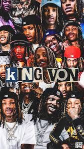 See high quality wallpapers follow the tag #king von collage wallpaper. Wallpaper King Von Kolpaper Awesome Free Hd Wallpapers
