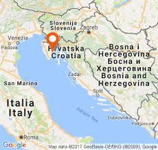 Piantine delle città, mappa stradale e mappa turistica di croazia, con gli alberghi, i siti turistici e i ristoranti michelin di croazia Rabac In Istria