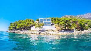 Eine von kroaten bewohnte nachbarschaft sorgt für sehr ruhige abende. Region Makarska Dalmatien Villa Direkt Am Meer