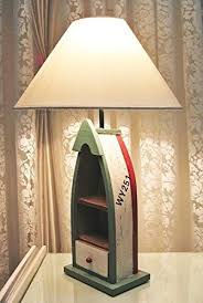 Nautical Rustic Coastal Boat Table Lamp In 2020 Nautical Lamps Beach Themed Lamps Beachfront Decor