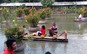Tempat wisata ini menawarkan pemandangan yang indah di atas. Update Harga Tiket Masuk Daftar Menu Di Restoran Dan Pemancingan Mang Ajo Karawang Penginapan Net 2021