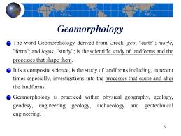 Geomorphic Process