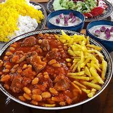 خورشت لوبیا سفید - انواع خورشت- آشپزی یامی شف yummy-chef.com