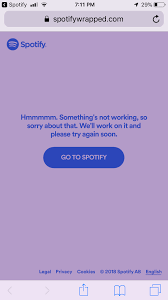 Meskipun informasi ini sudah dipublikasikan, status pembaruan di tahun 2019. Your 2018 Wrapped The Spotify Community