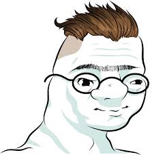 It has a structure similar to a firm jelly. Doomer Wojak Png