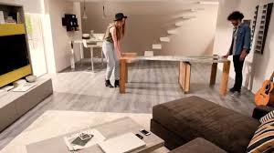 Extends up as a dining table or converts to a console table. Extendable Console Turns Into A Dining Table A4 By Ozzio Design Consolle Allungabile Di Design Youtube
