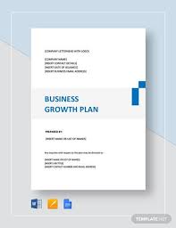 Business Growth Plan Template In 2020 Business Growth Plan Business Growth How To Plan