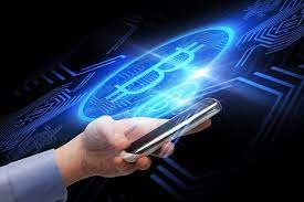 Modern concept of bitcoin mining from phone 3d render on white b. Best Bitcoin Mining App Android Top 5 Btc Miner For Android Btc Miner Bitcoin Mining Bitcoin