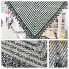 Helga expertly breaks down knitting into its basic parts. Amimono Camomille Shawl Loopknitlounge