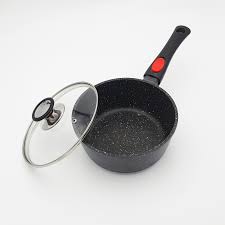 Les marques qui proposent des casseroles en pierre sont nombreuses. Casserole Revetement Pierre Garantie 25 Ans Natural Cook