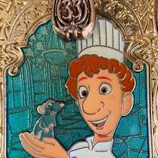 DISNEY DLR RATATOUILLE Club 33 50th Anniversary LE 500 Pin Remy May  Linguini $450.00